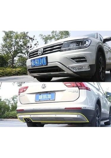 Volkswagen Tiguan 2016-2019 Uyumlu Yedek Parça Oem Ön Arka Difüzö