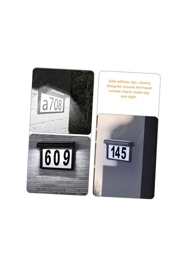 Güneş Kapısı Işık Saatleri Ev Dekoru Güneş Numaraları Adres Plaklar Aydınlatılmış Oluk Dekorasyonu Diğer