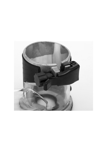 Moveevo Alüminyum Tabanlı Ahşap İşleme Testere Aksesuarı - Toz Süpürücü Bağlanabilir, Hassas Montaj, Ergonomik Tutamaklı Freze Tabanı