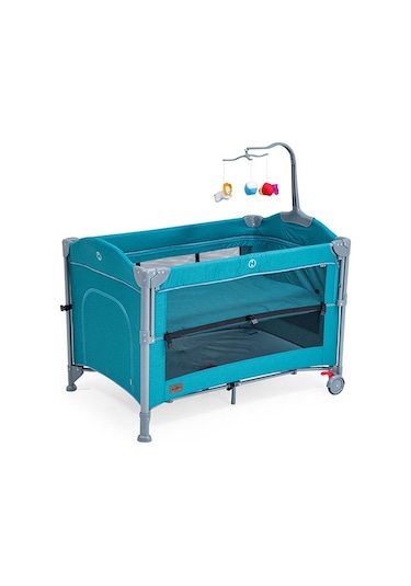 Baby2go 2254 Culla Anne Yanı Oyun Parkı Park Yatak 70 x 110 Cm Kırmızı