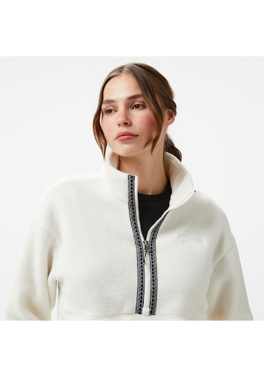 The North Face Kadın Sweatshırt Nf0a88z3qlı Beyaz