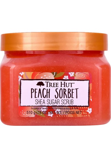 Tree Hut Peach Sorbet Shea Sugar Scrub Vücut Peelingi 510gr