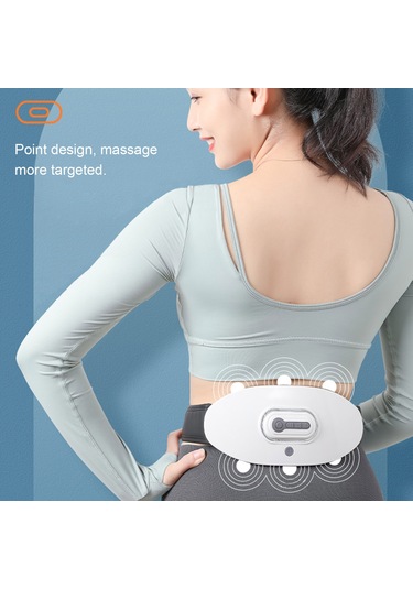 Maiyame Ems Bel Ve Karın Masaj Cihazı, Bölgesel Masaj, 5 Mod, Kırmızı Işık, 5 Saniye Isıtma, Lomber Ağrı Alıcı, Usb Ve Uzaktan Kumandalı Çok Renkli