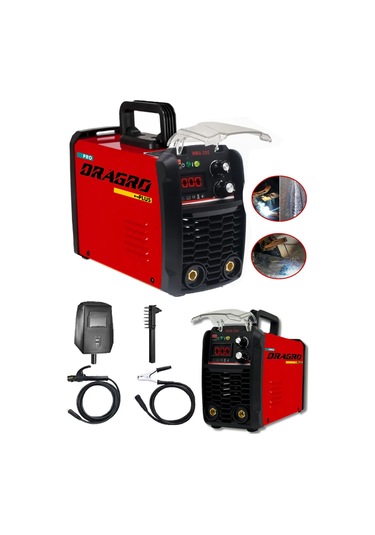 Dragro Drg-hn58 Profesyonel Dijital Göstergeli 300 Amper Inverter Kaynak Makinesi1