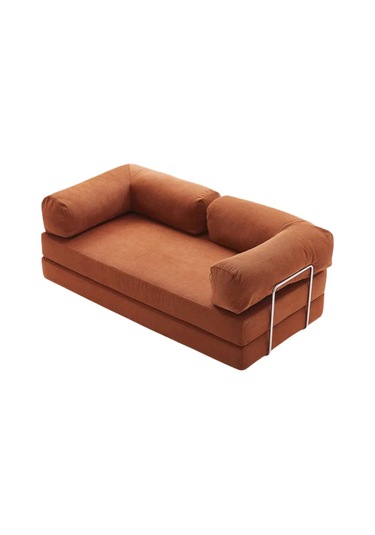 Nova Serisi Kanepe Pratik, Yer Yatağı, Dayanıklı, Bondex Sünger 200x200 Kiremit