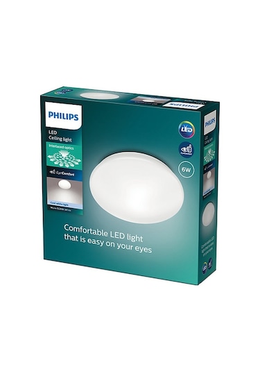 Philips Plafonyer 6W Beyaz Gün Işığı 4000K Beyaz