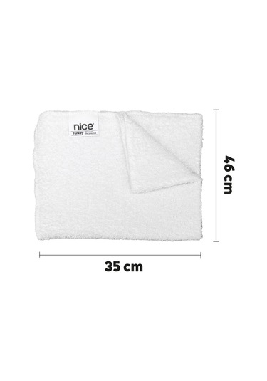 Nice Polti-karcher Buharlı Temizleyici Uyumlu Büyük Düz Havlu Bez Seti 12'li Niceset B Plus
