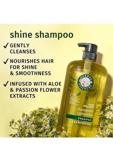 Herbal Essences Shine Brillance Chamomile Şampuan 865ml Tüm Saçlar