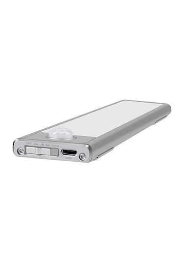 Gajeena 23.5cm Otomatik Sensörlü Dolap Lambası, 37 Led Işıklı, Usb Şarj Edilebilir, Alüminyum Gövde, Geniş Kullanim Alanı Diğer