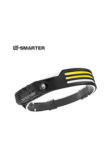 Liangmei Led Sensör Kafa Lambası İndüksiyon Far Dahili Pil El