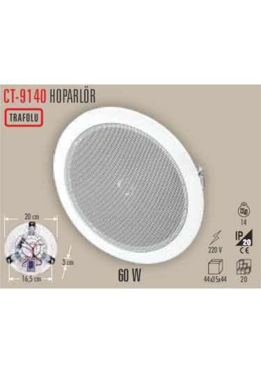 Cata Ct 9140 Trafolu 60w Hoparlör