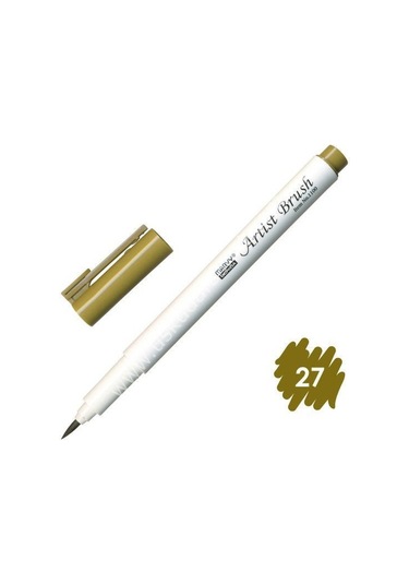 Marvy Artist Brush - Fırça Uçlu Kalem 1100 No:27 Olive Brown