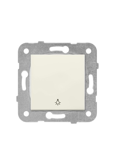 Viko Karre/meridian Krem Light Yaylı Anahtar Çerçevesiz - 90967203