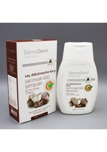 Dermaderm Sarımsak Özlü Şampuan 300 ML