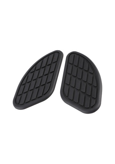 Reedark Motosiklet Universal Klasik Tank Koruma Paspası Çift Set Gri - Kauçuk Malzeme, Çizikten Koruma, Knee Fit Tasarım