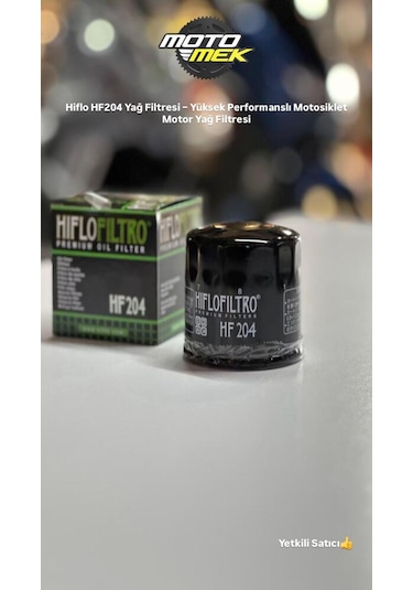 Honda Vfr 800/abs Vfr 800x Crossrunner X-adv 750 Uyumlu Hiflo Hf204 Yağ Filtresi