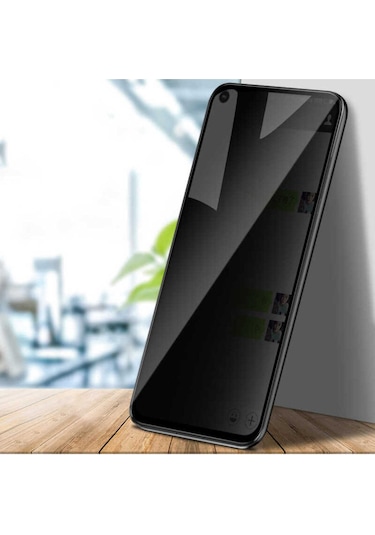 Oppo Reno 4 Lite Uyumlu Davin 5d Privacy Cam Frms Ekran Koruyucu