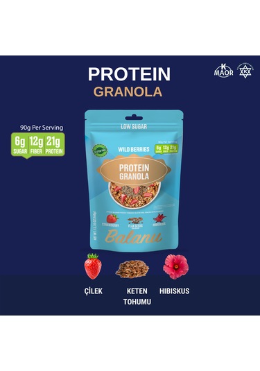 Protein & Keto & Kolajen Granola 360 Gr X 3 Adet