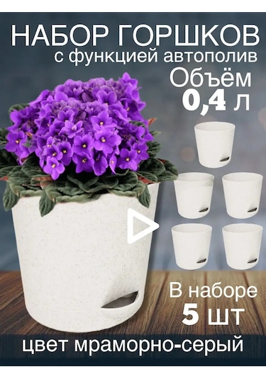 Interm Kaktüs, Menekşe, Çiçekler İçin Mini Saksı Ve Fide Kasesi 94877527