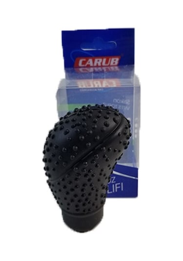 Vites Topuz Kılıfı Silikon Oval Masaj Siyah Üniversal