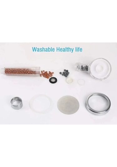 Mintev Filtreli Arıtmalı Su Tasarruflu Boncuklu Eco Duş Başlığı Diğer