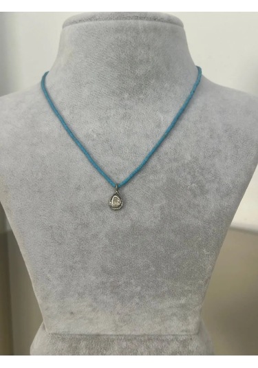 Turkuaz Elmas Kolye 191