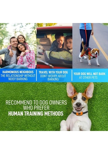 Willowhaven Usb Şarjlı Köpek Eğitim Cihazı Portakal Renk Orta Küçük Boy Köpekler İçin Ses Dalgası Teknolojili