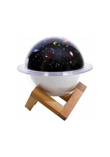 Bfs Aromaterapi Hava Nemlendirici Gece Lambası Uzay Model Satürn Oda Kokusu