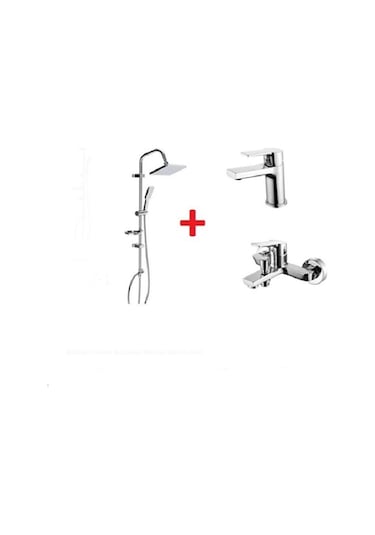 Creavit SH630 Luna Duş Seti Takımı - 3'lü