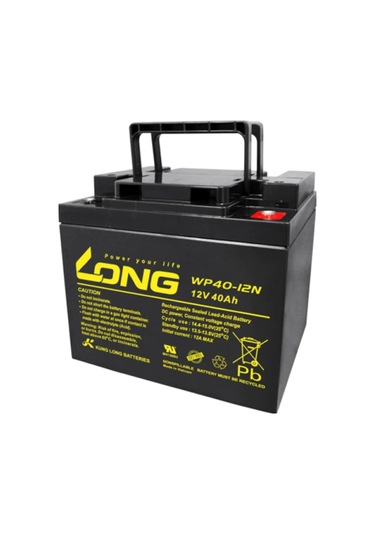 Long WP40-12 12 V 40 AH Bakımsız Kuru Akü