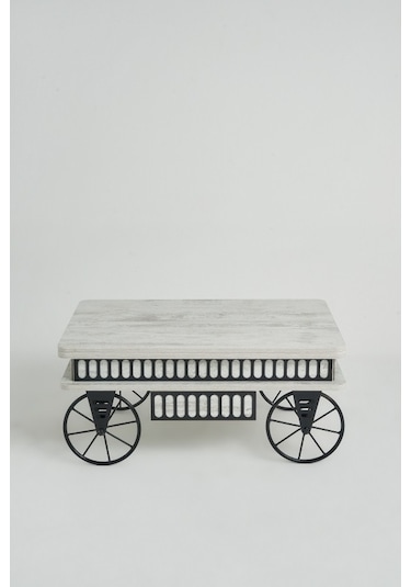 Luna Çekmeceli Akıllı Sehpa Çalışma Masası Araba Model