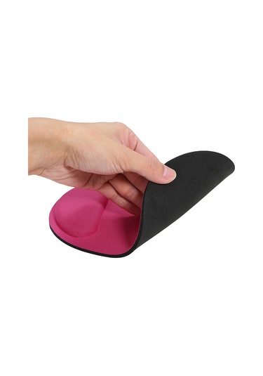 Samdoo Ergonomik El Bileği Desteği, Yumuşak Malzeme, Sürekli Kullanım, Bilgisayar/laptop İçin Pembe Mouse Pad Diğer