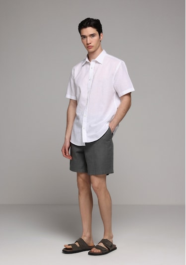 Colin's Colins Relaxed Fit Orta Bel Düz Erkek Yeşil Şort Cl1078482 Q1.v1 Pgr
