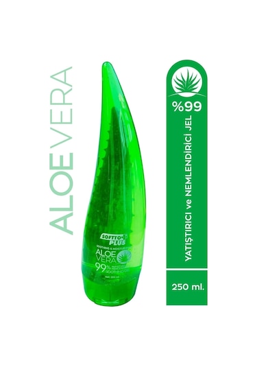 Softto Plus Aloe Vera Yatıştırıcı ve Nemlendirici Jel 250 ML