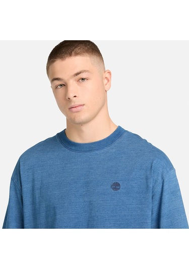Timberland Indigo Tee Erkek T-shirt-32263 Mavi