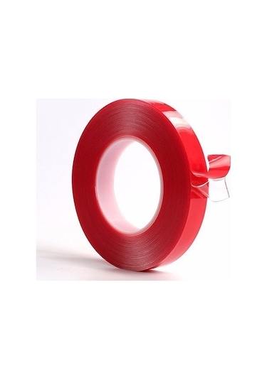 Bhd Vhb Akrilik Silikon Bant Şeffaf Çift Taraflı 18 MM x 2 m