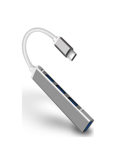 Reedark 4'ü 1 Arada Usb C Hub, 3xusb 2.0 + 1xusb 3.0 İle Dizüstü Bilgisayar, Tablet Ve Akıllı Telefonlar İçin Type C Bağlantı Noktası