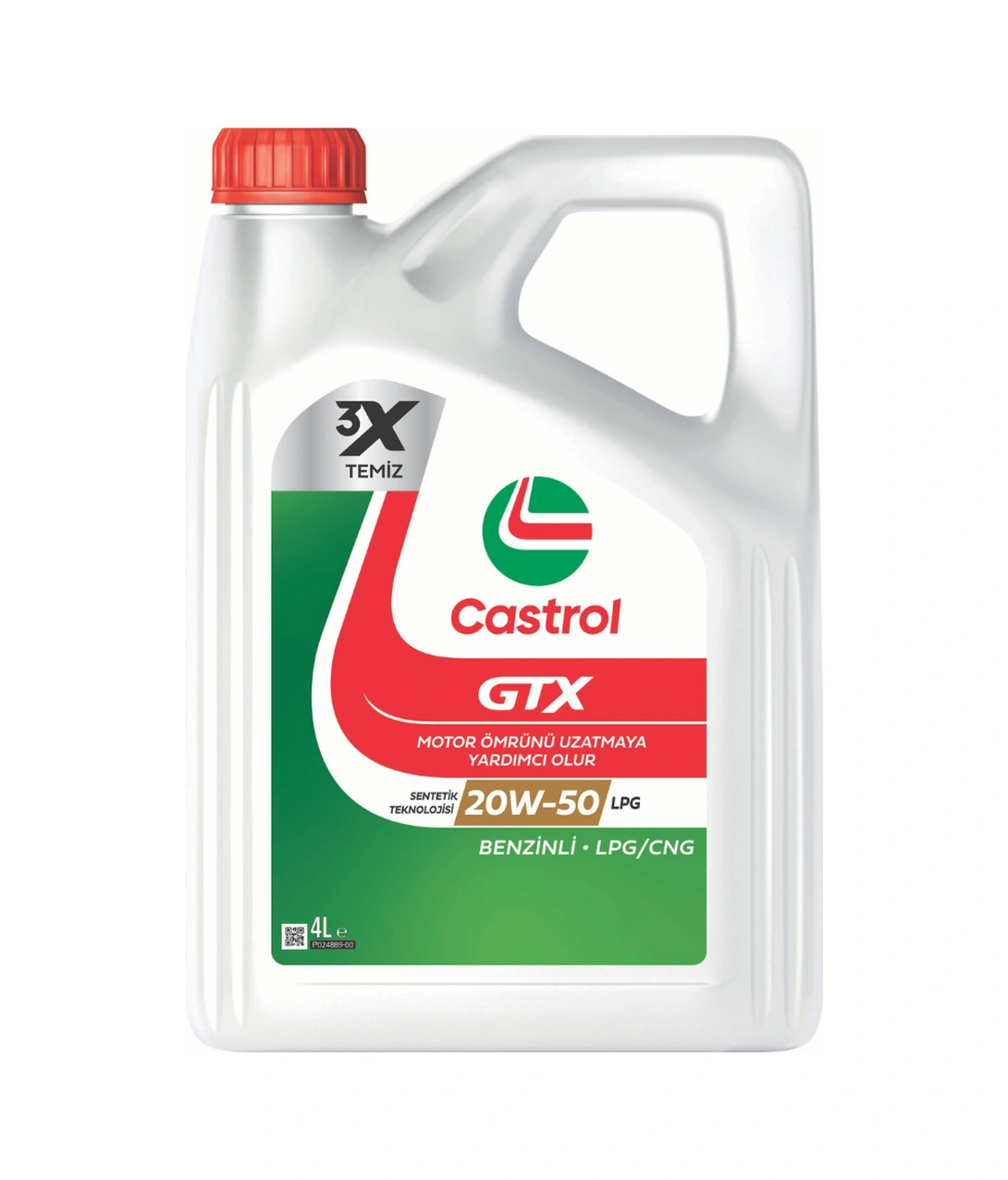 Castrol GTX 20W-50 LPG Motor Yağı 4 L