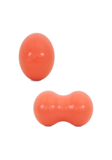 Vücut Egzersiz Turuncu Renk Tekli Ve Fıstık Masaj Topu Seti Turuncu