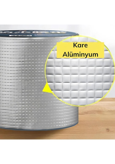 Çatı İzolasyon Bandı 96 Mm X 2 Mt Su Sızdırmazlık Geçirmez Delik Yalıtım Çamur Boru Sakız Tamir Bant