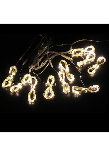 Sıcak Beyaz 3 M Led Dize Işıklar Pencere Ev Dış Dekorasyon  Led 3mx1m