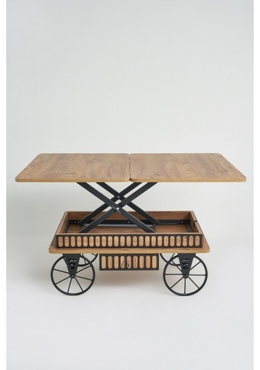 Luna Çekmeceli Akıllı Sehpa Çalışma Masası Araba Model