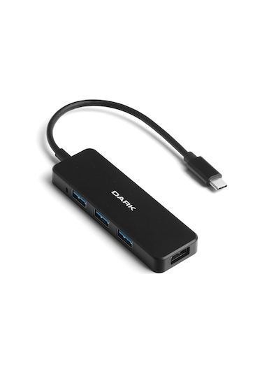 Dark DK AC USB31X41A Type C To 4 Port USB A 3.0 Hub