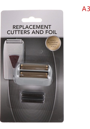 Pro Tıraş Makinesi Yedek Folyo Ve Bıçakları - Andis Modelleriyle Uyumlu, Süper Yumuşak Altın Titanyum Bıçaklar-ad4-