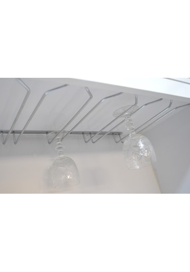 Krom 4 Bölmeli V Bardaklık Kadehlik