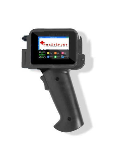 Trıo Mini Pro El Tipi Kodlama Cihazı Cam Ve Parlak Yüzeylere Uyumlu Siyah Solvent Kartuş İle -130930