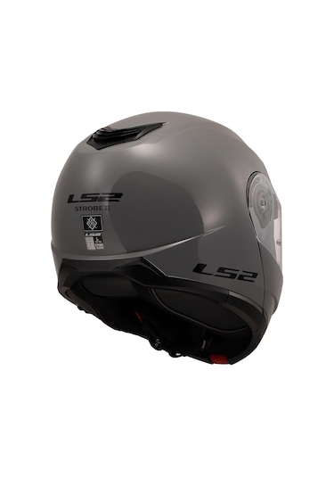 Ls2 Strobe 2 Çene Açılır Motosiklet Kaskı 64072 Nardo Gri