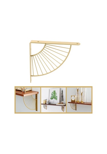 Suntek Raf Braketi Dekoratif Fan Şeklinde Vidalı Ev Diğer