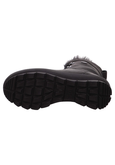 Legero 2-000530 Novara Kadın Siyah Deri Gore-tex Bot Siyah