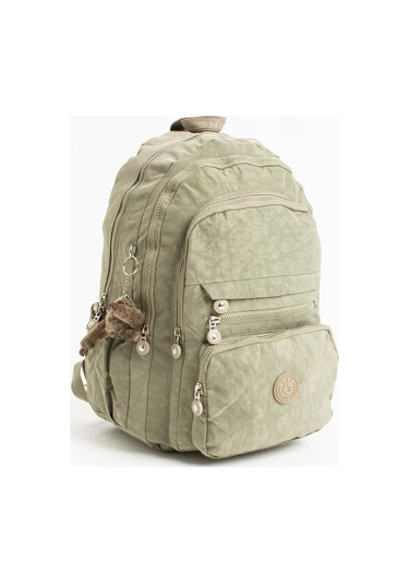 Ultra Hafif Çok Cepli Krinkıl Sırt Çantası Vizon Model: 571-3b - Vizon